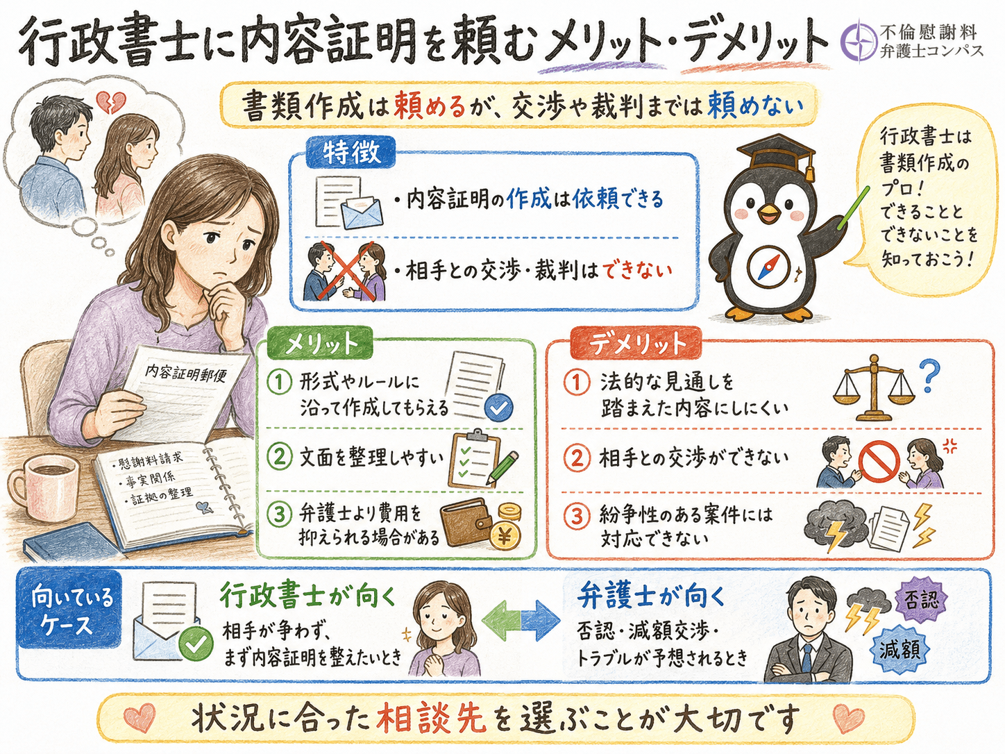２章　行政書士に依頼するメリットデメリット